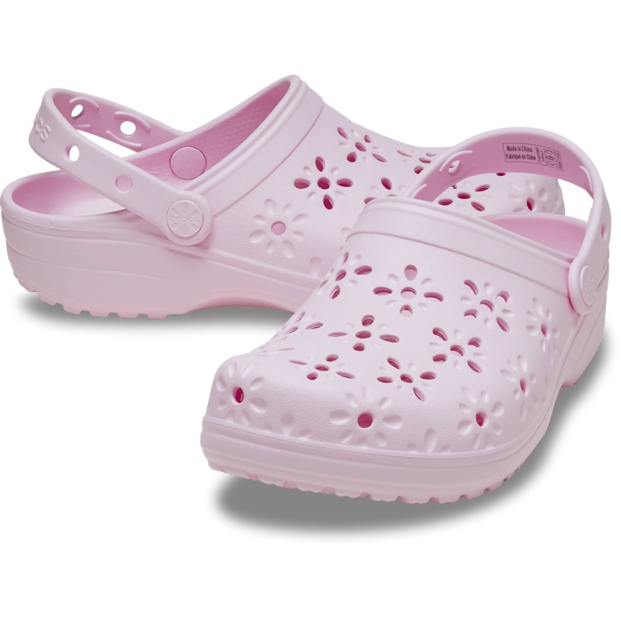 Classic Floral Cut-Out Clog - Image 2