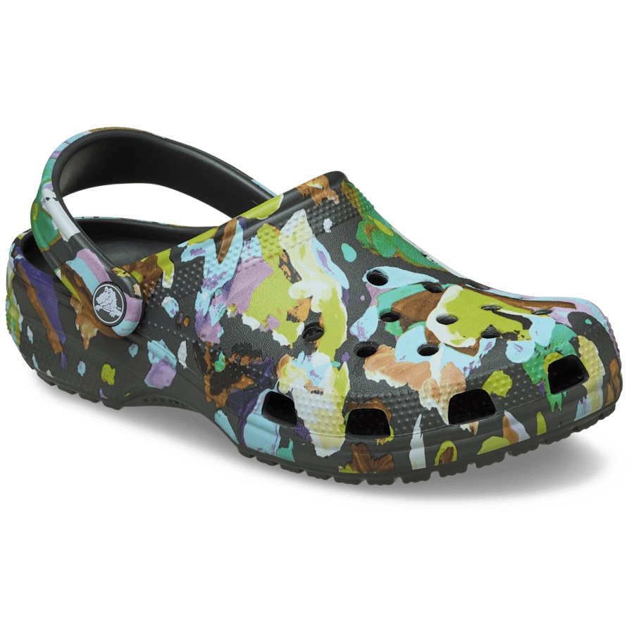 Classic Painted Floral Clog - Image 4