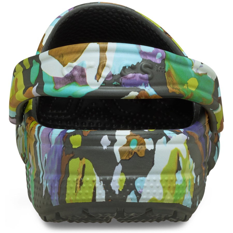 Classic Painted Floral Clog - Image 5