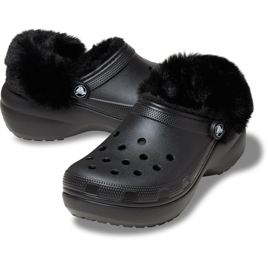 Classic Platform Fuzz Lined Clog - Image 2
