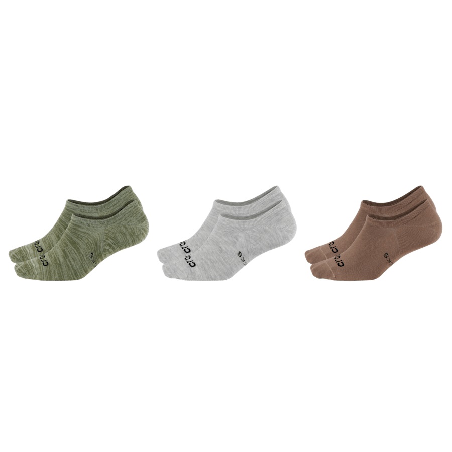 Crocs Socks Low Show 3-Pack