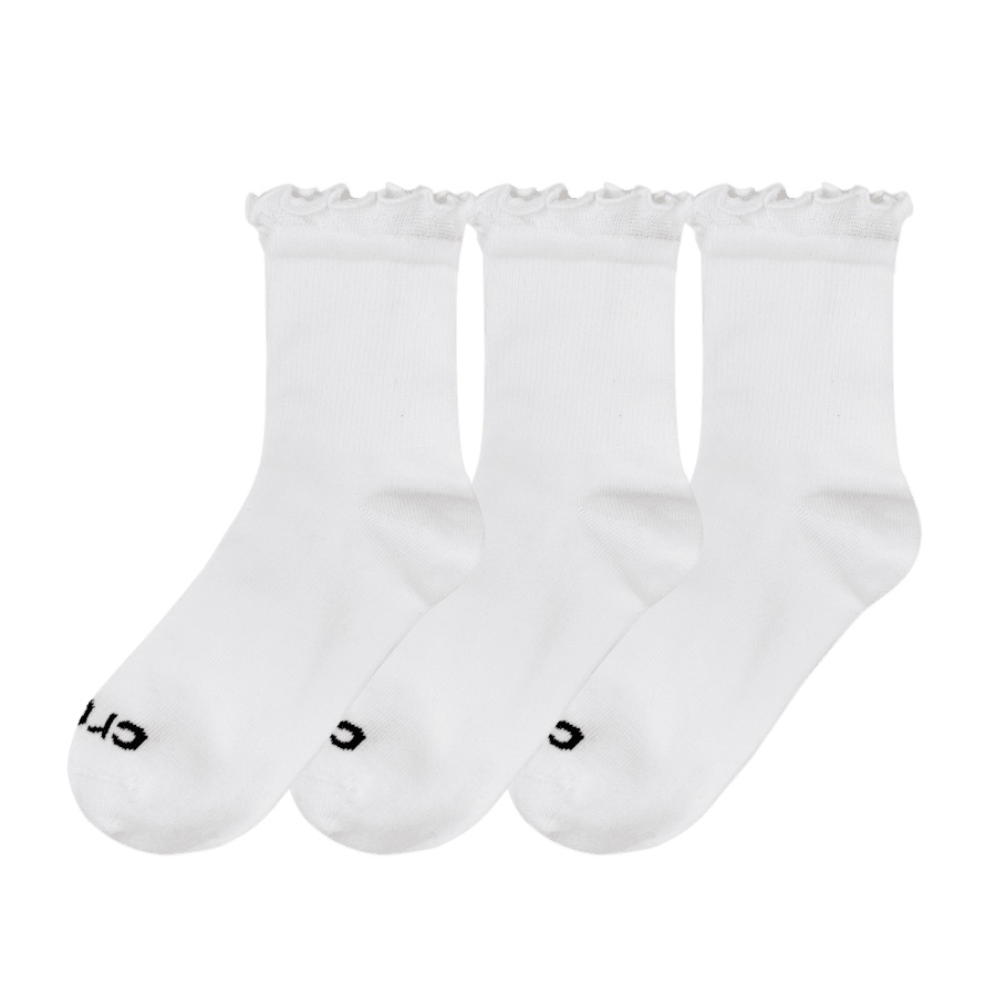 CrocsSocks Ruffle Ankle 3 PK - Image 4