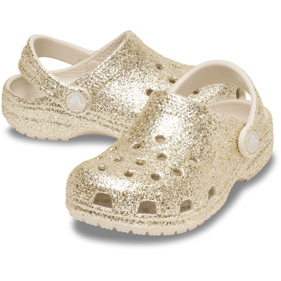Kids' Classic Chunky Glitter Clog - Image 2