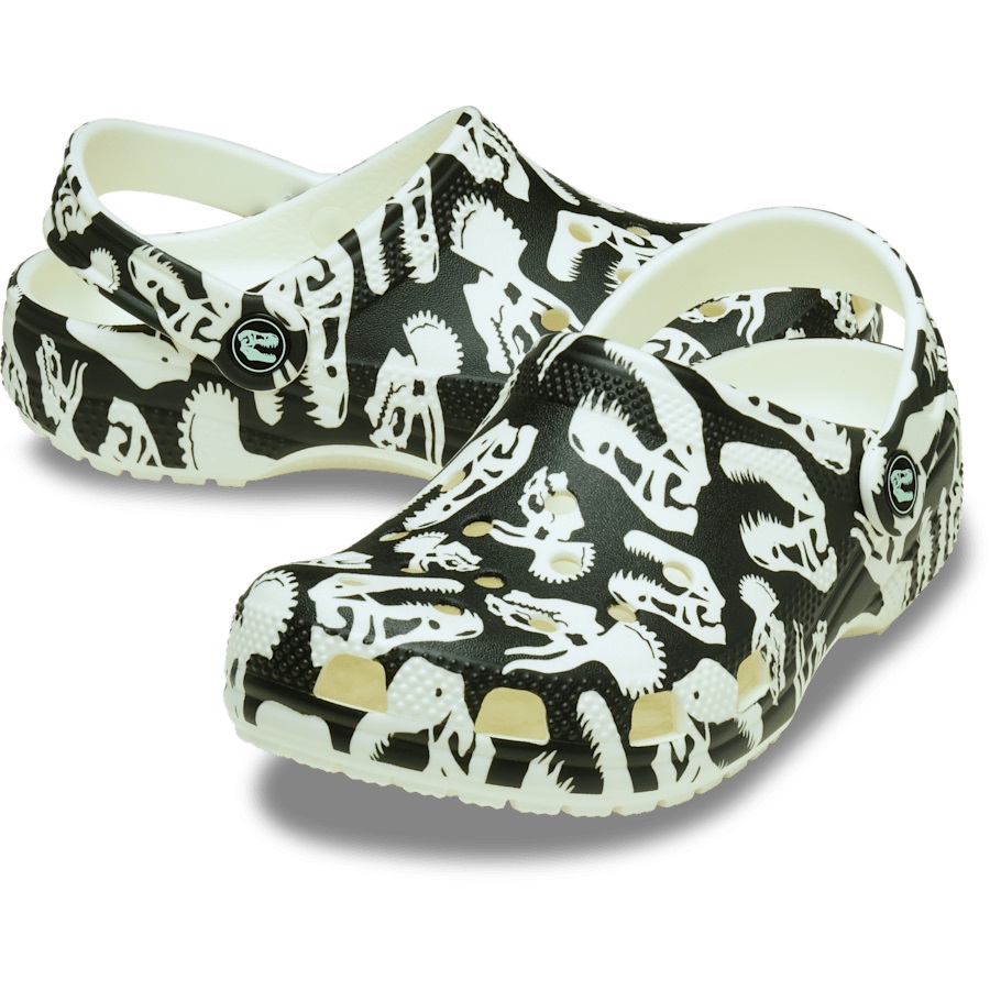 Kids' Classic Glow Dino Clog - Image 2