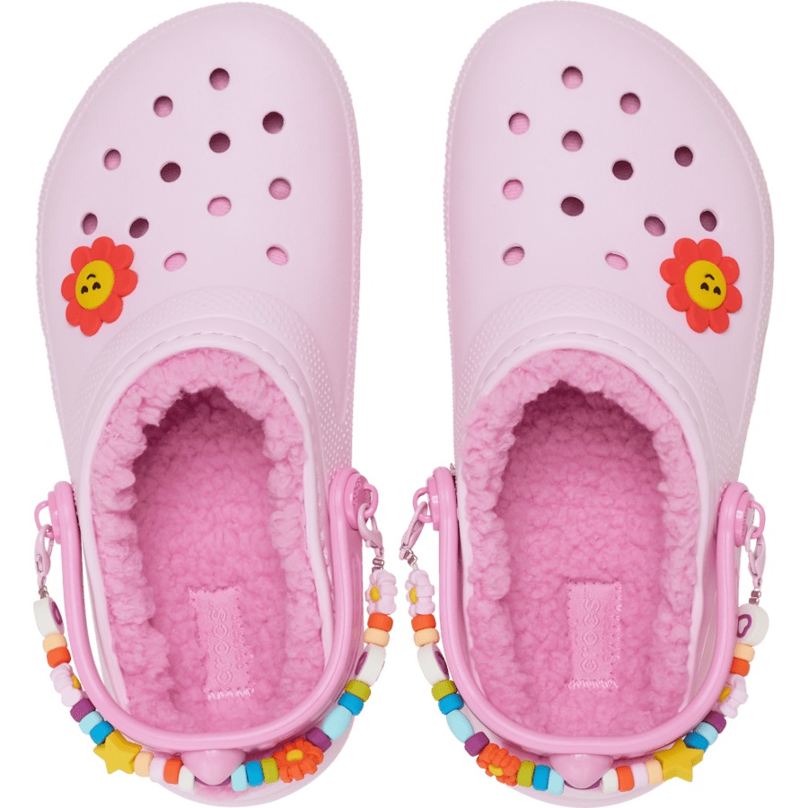 Kids' Classic Lined Daisy Clog - Image 3