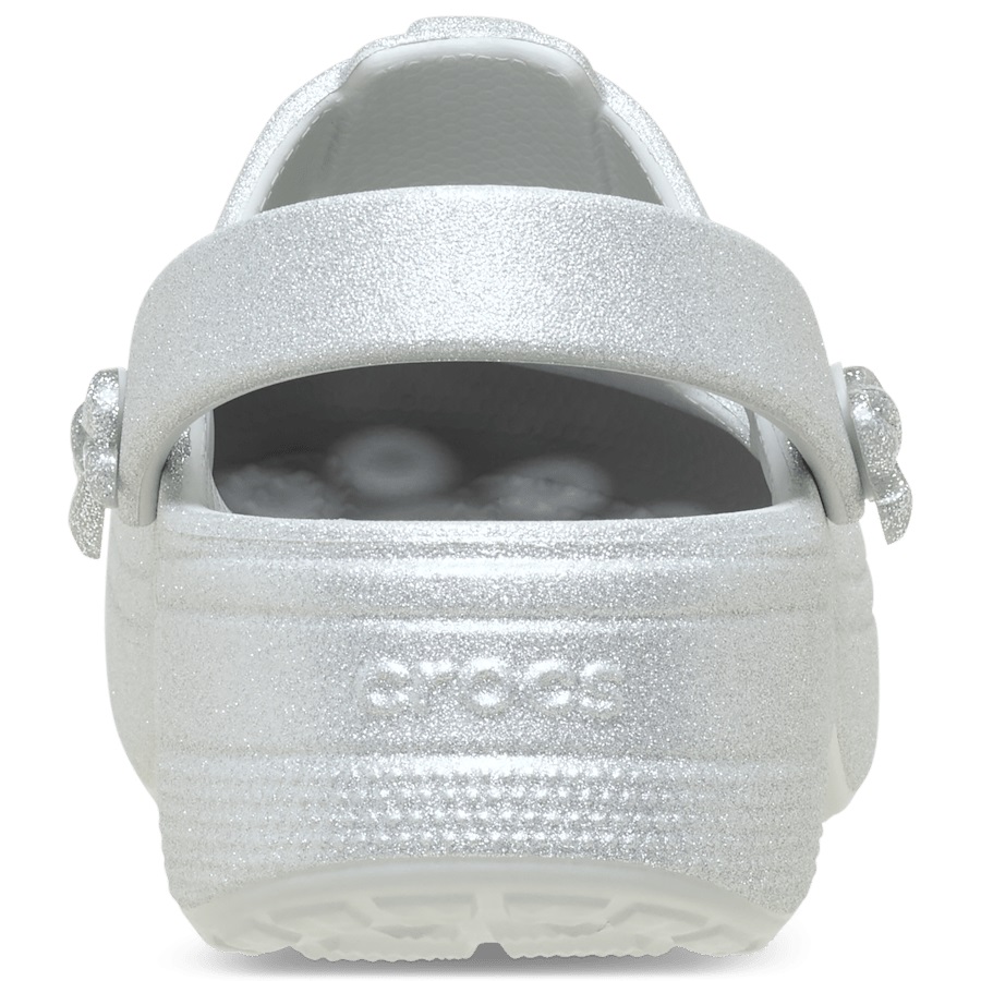 Kids' Classic Mary Jane Bow Glitter Clog - Image 5