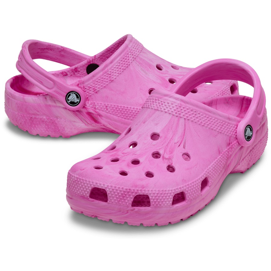 Kids' Classic Watercolor Marbled Clog - Image 2