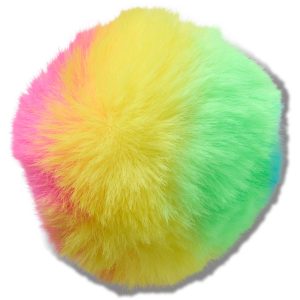 Rainbow Puff Charm