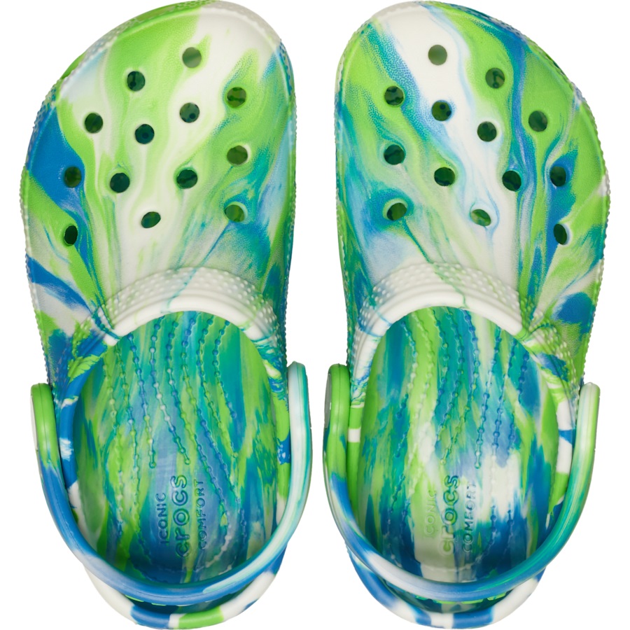 Toddler Classic Glow-in-the-Dark Marbled Clog - Image 3