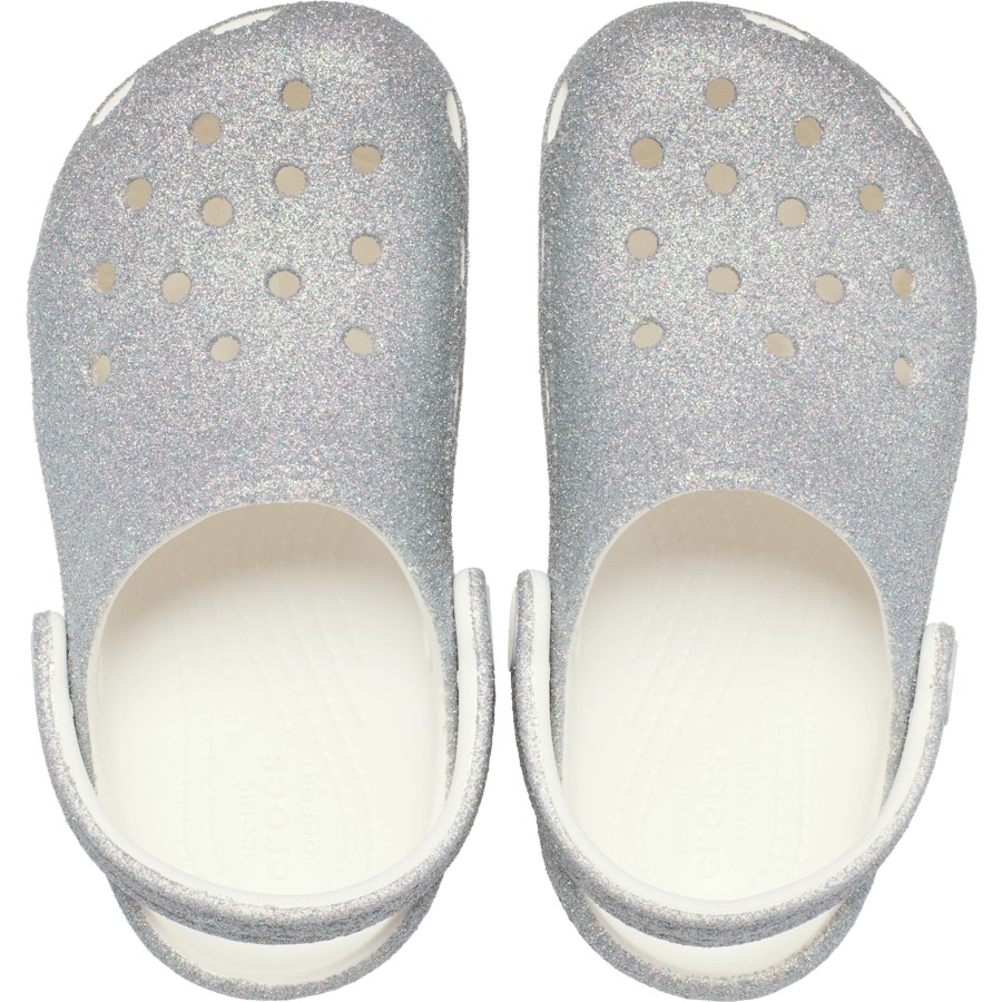 Toddler Classic Iridescent Glitter Clog - Image 3