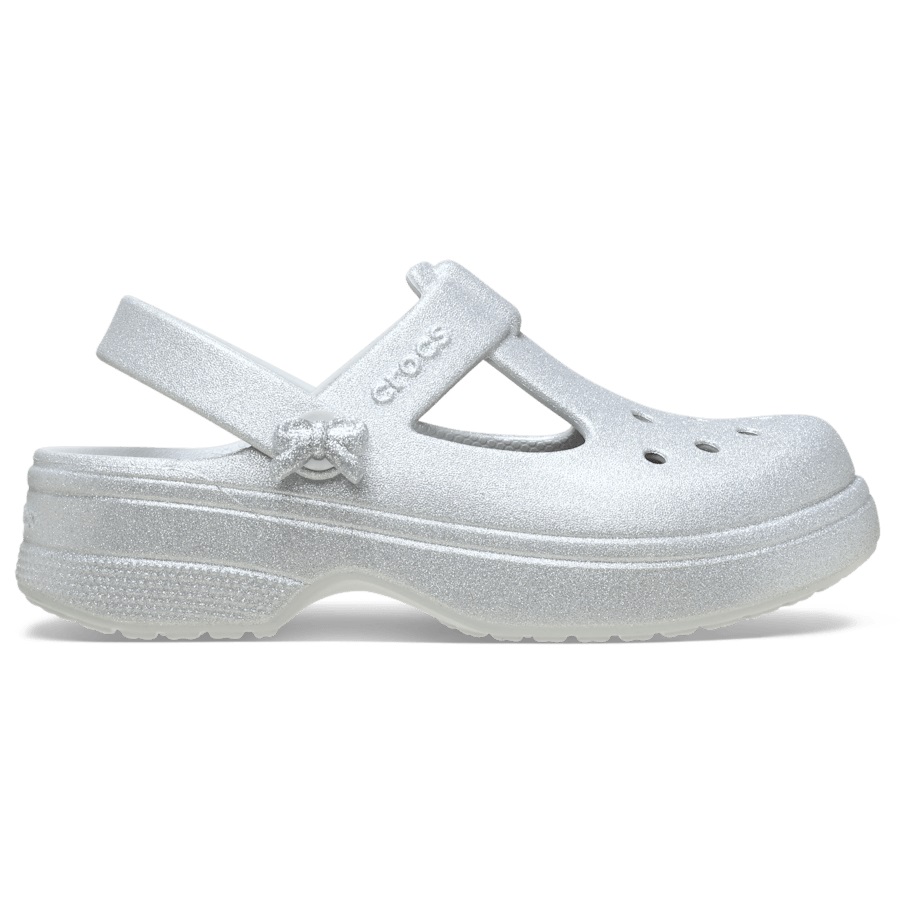 Toddler Classic Mary Jane Bow Glitter Clog