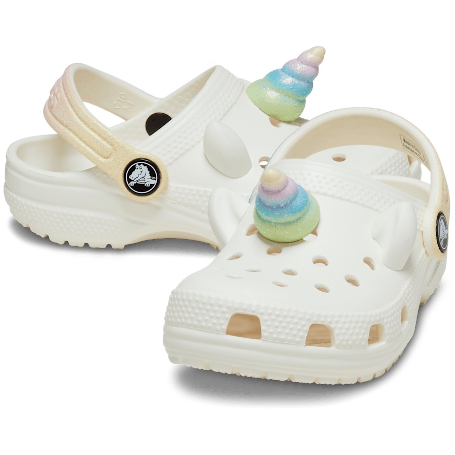 Toddlers' Classic I AM Rainbow Unicorn Clog - Image 2
