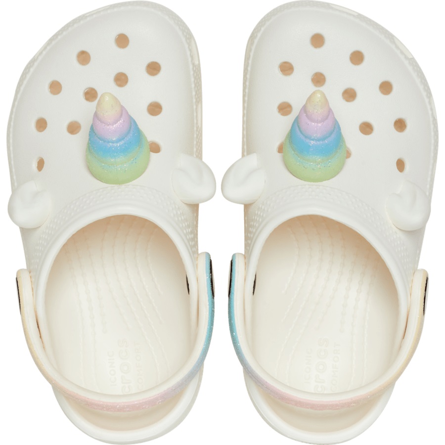 Toddlers' Classic I AM Rainbow Unicorn Clog - Image 3